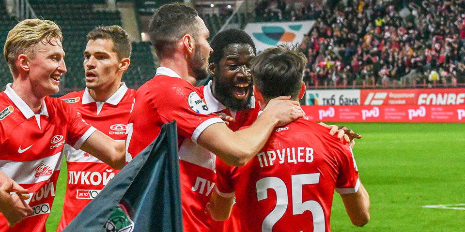 В московском дерби "Спартак" в Черкизово обыграл "Локомотив" 2:1. Фото из интернета.