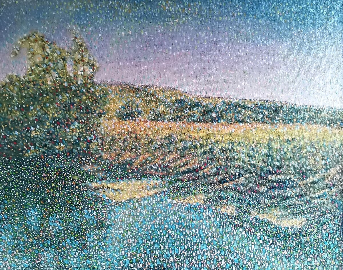 МАСЛО , ХОЛСТ/ на оргалите/ 50*70   цена 30 000р