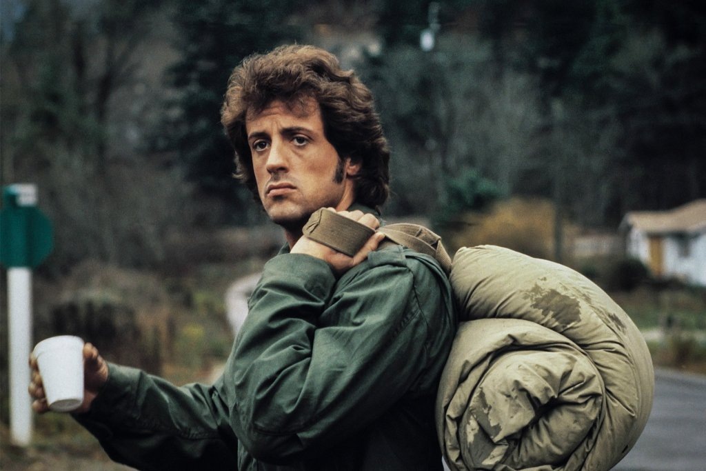 Кадр из кинофильма «Рэмбо. Первая кровь»