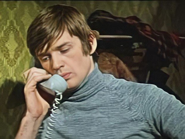 Кадр из фильма «Двое в новом доме», 1978 год, режиссер Тофик Шахвердиев