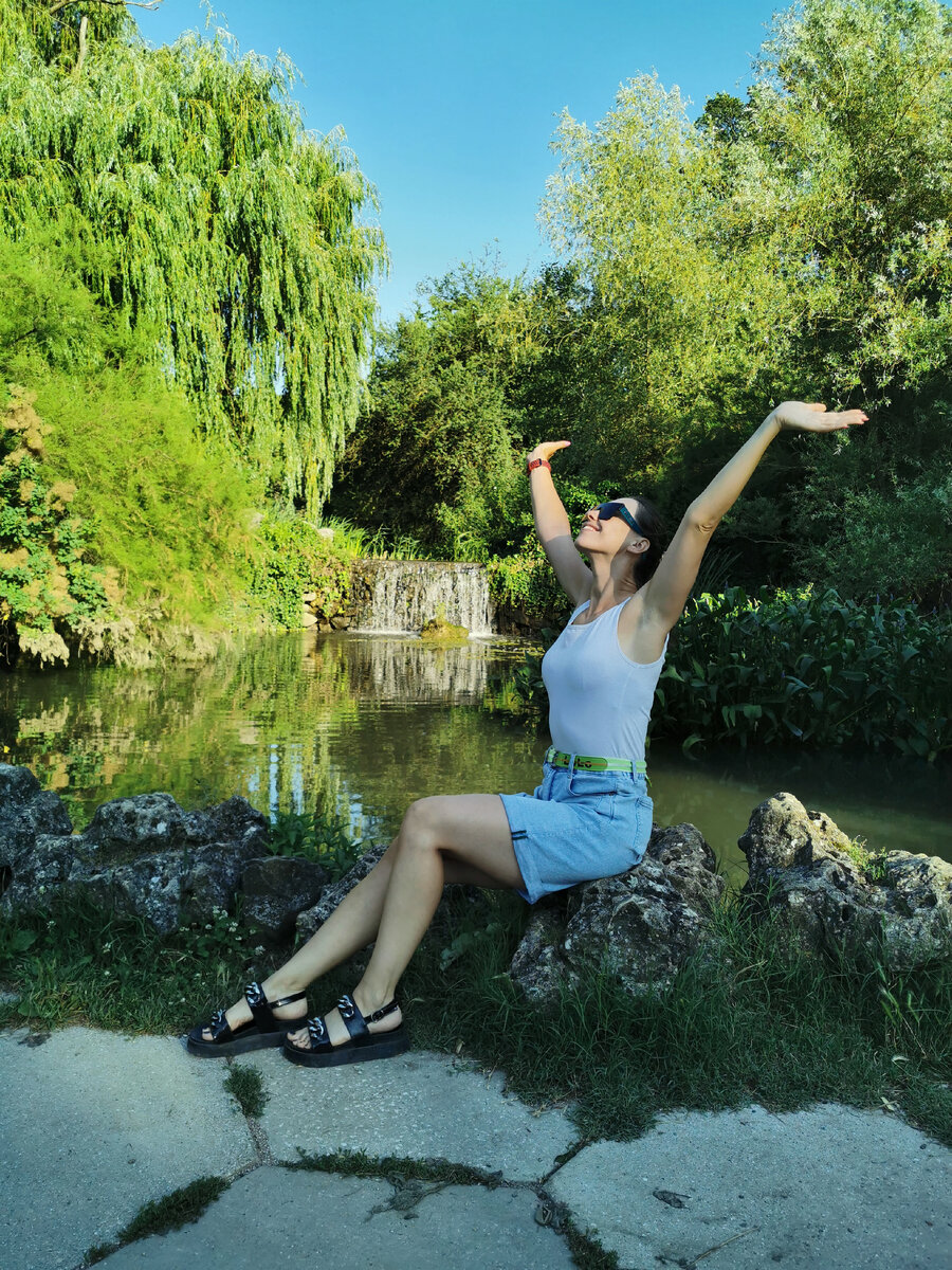 Я в Ботаническом саду в Симферополе. 