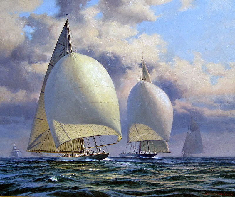 История первых яхт