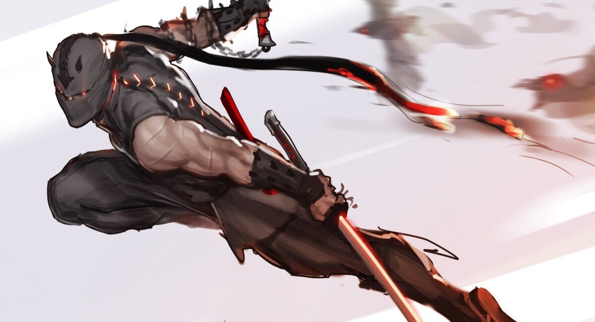 Half demon shinobi