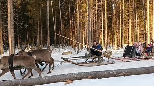 Зимние развлечения в Карелии