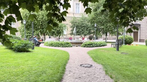 Сады и парки Петербурга. Сад Мариинского дворца