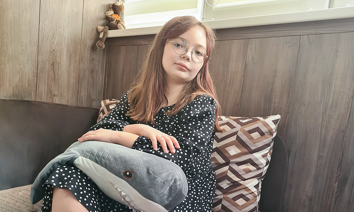 Ева Бердникова, подопечная фонда "Алёша"