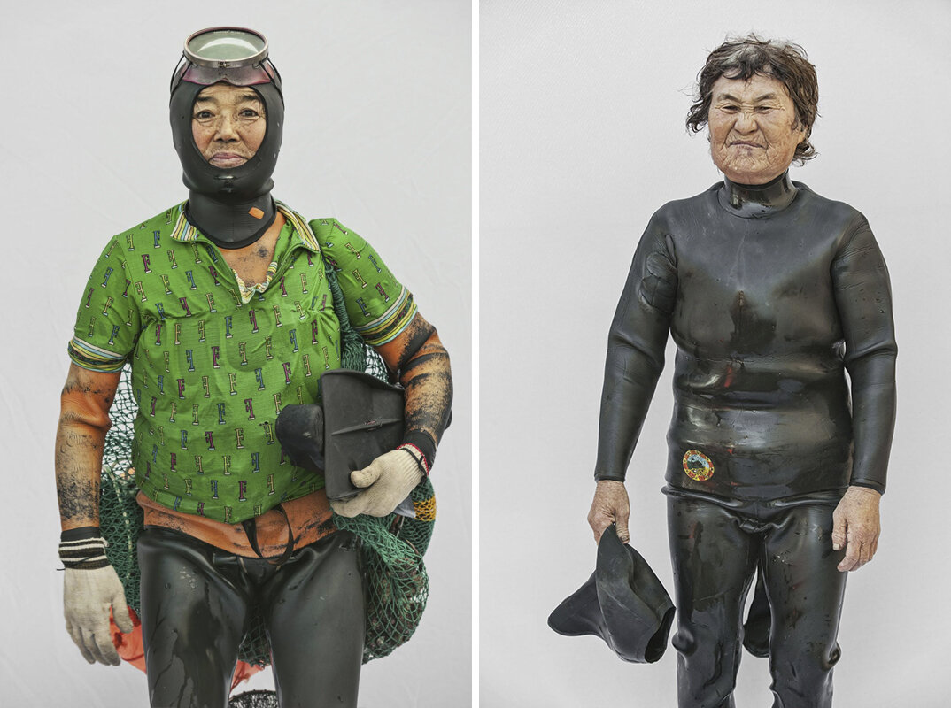 • Ныряльщицы ХэНё с острова Чеджудо •