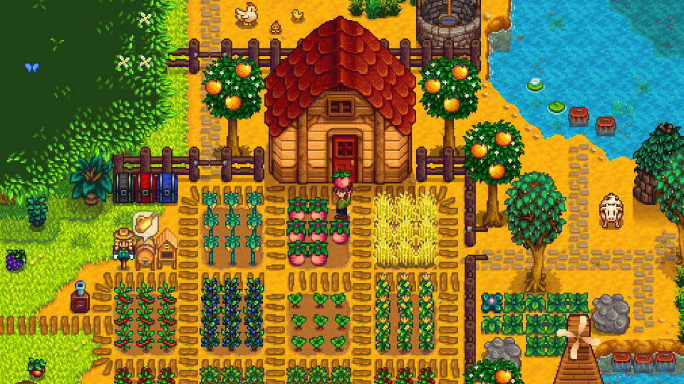 Профессии в сфере биологии: агрономы (игра Stardew Valley (Chucklefish Games)