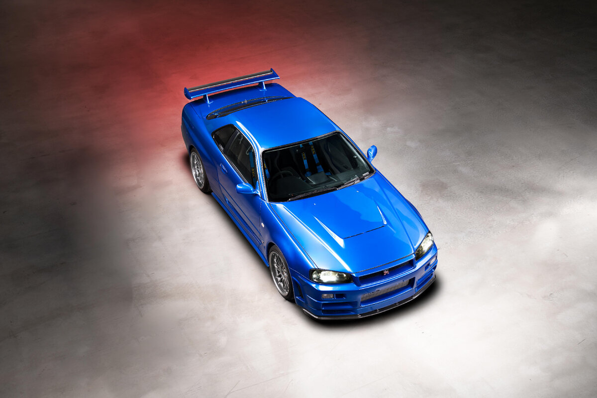 Nissan Skyline r35 GTR Форсаж