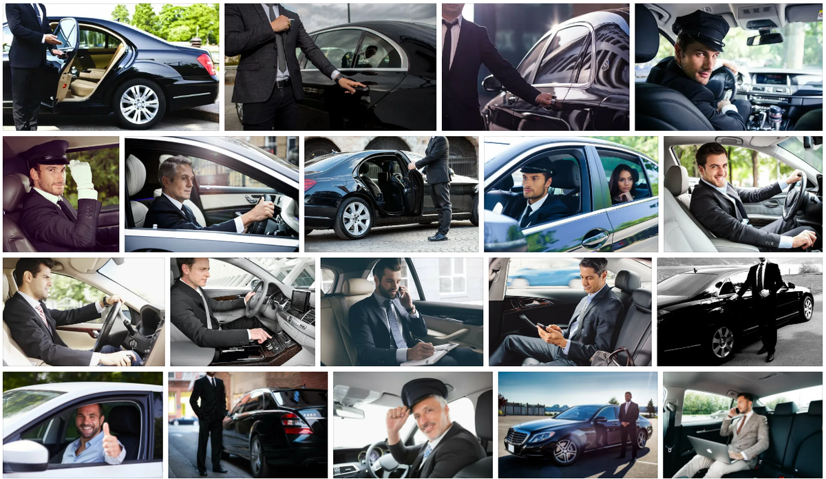 Вот фотографии из Яндекса по запросу личный водитель. Всё так красиво и солидно, но увы, наша история повествует о том, что всё это выглядит не так. 