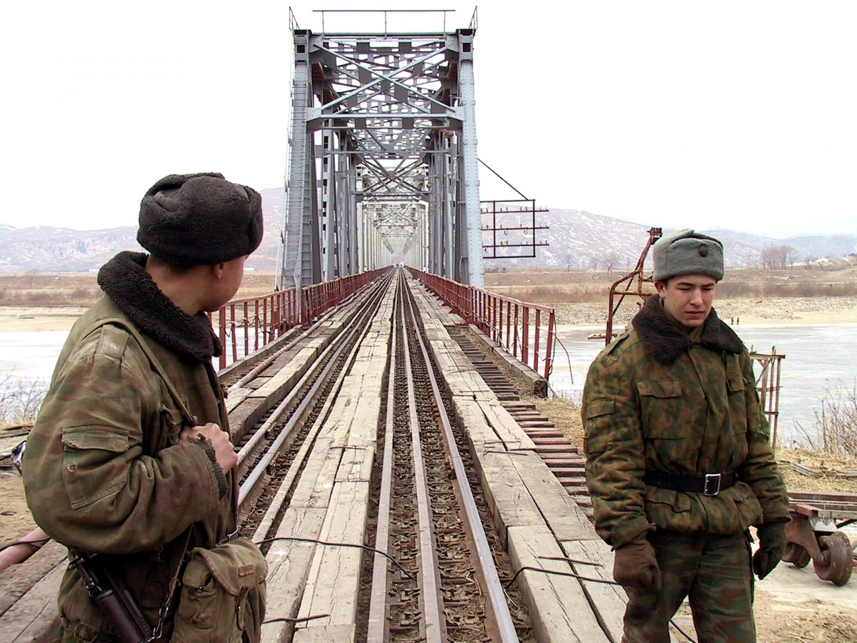 граница между россией и северной кореей