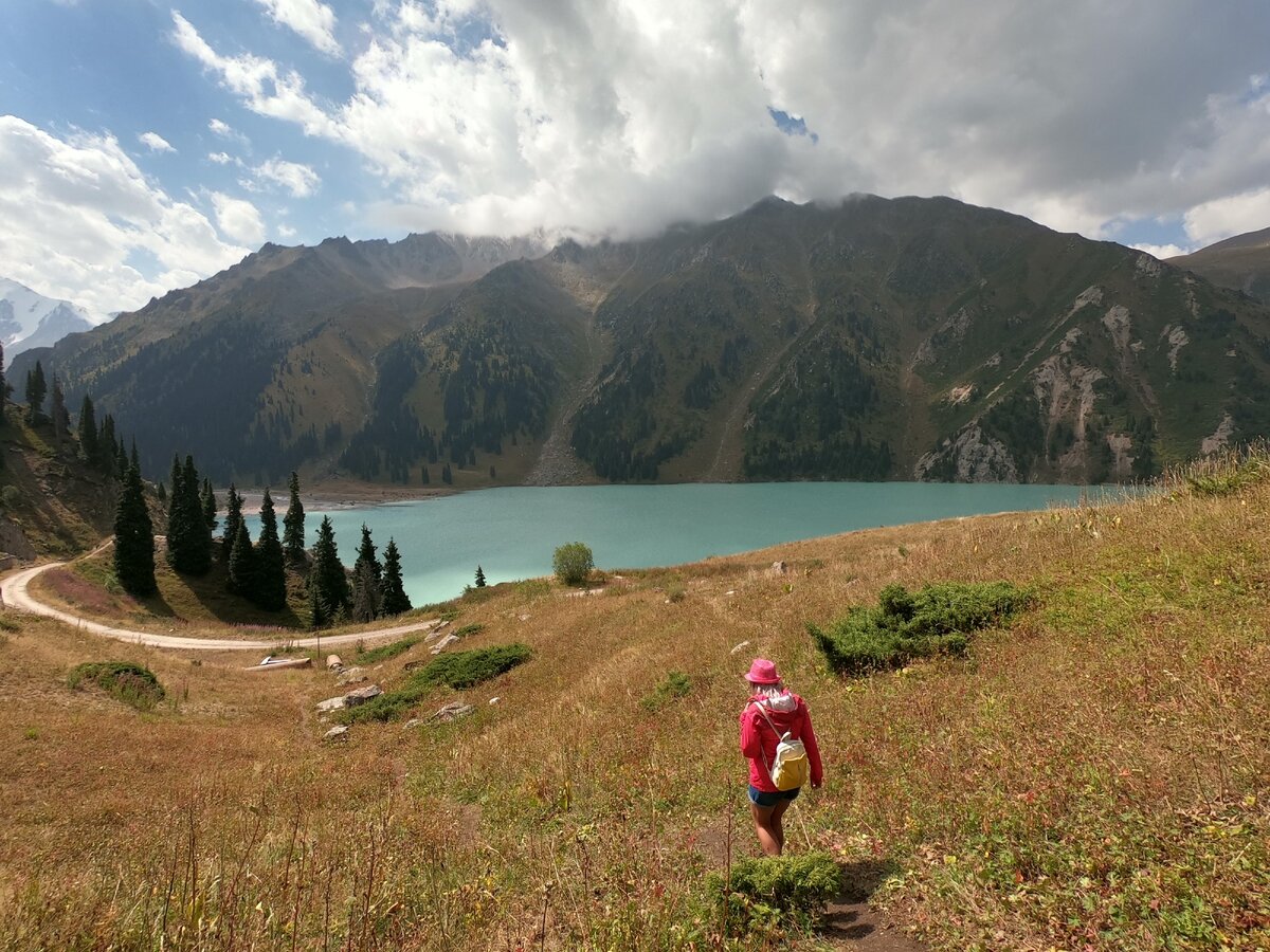 Большое алматинское озеро казахстан фото