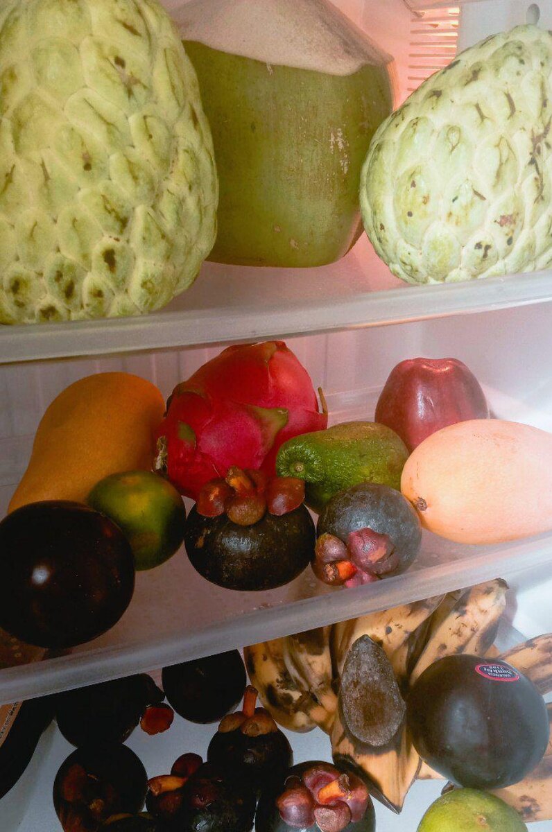 Наш "веганский" холодильник)))