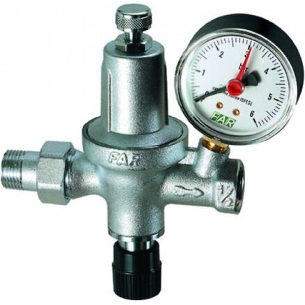 Общий вид редуктора для регулировки давления воды