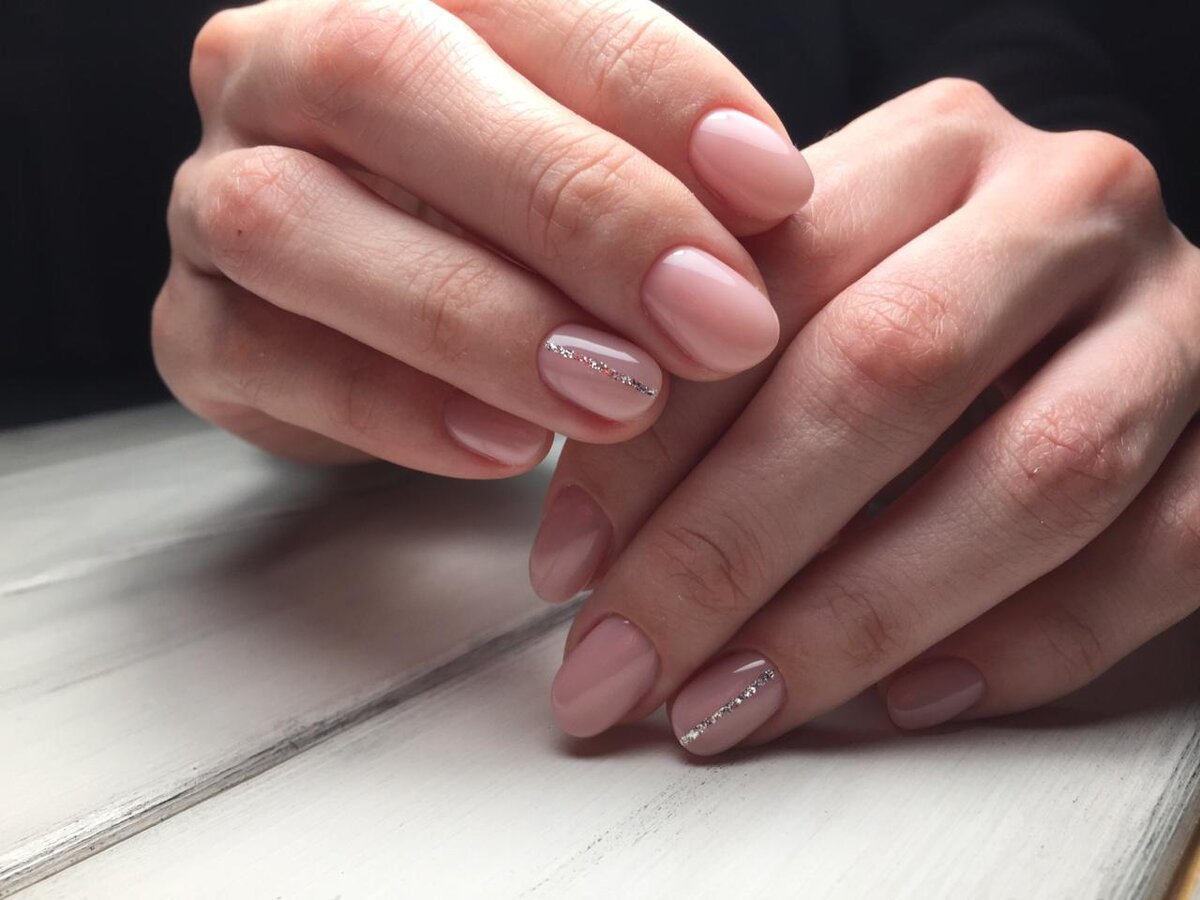 мои ногти с гель-лаком