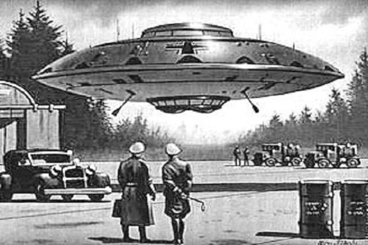 Немецкая разработка летательного аппарата. Источник Яндекс Картинки