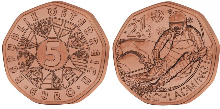 5 евро 2012, Австрия, Чемпионат мира по горным лыжам 2013 (Фото Яндекс.Картинки)