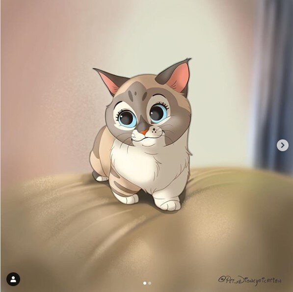 Фото: instagram.com/pet_disneyfication/
