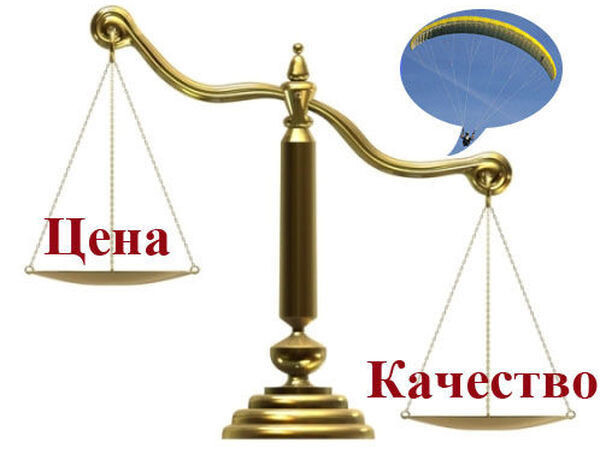 Цена услуг должна соответствовать их качеству.