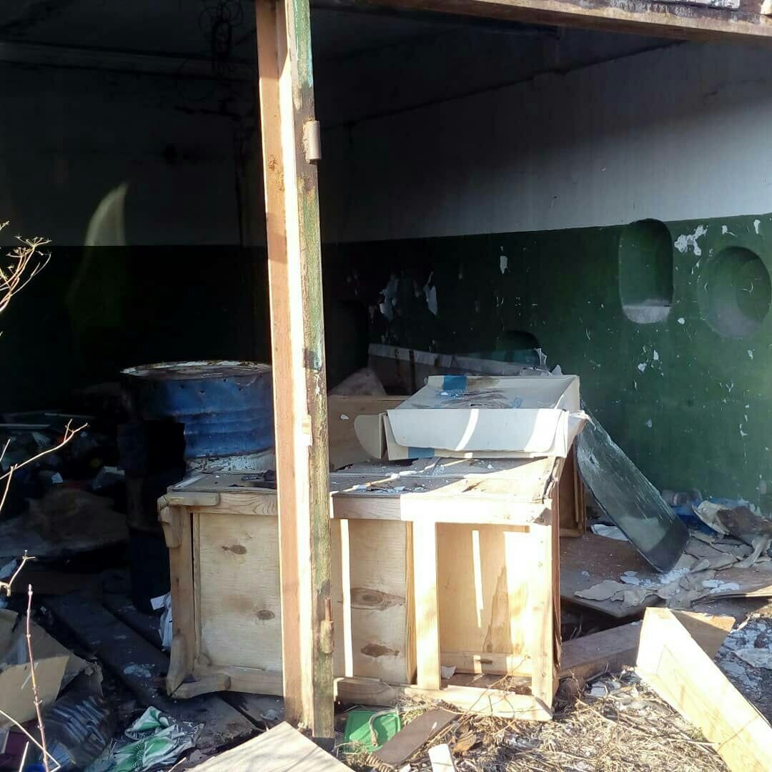 Вот так объект выглядел раньше