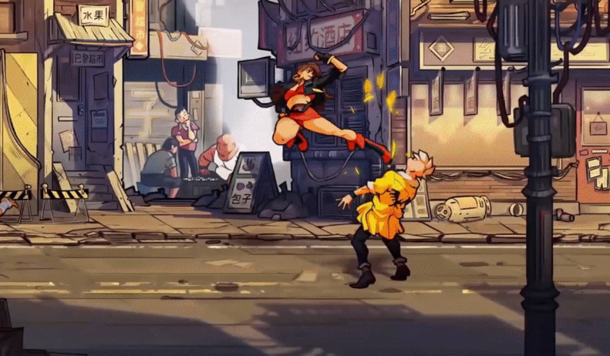 Геймплей Streets of Rage 4 