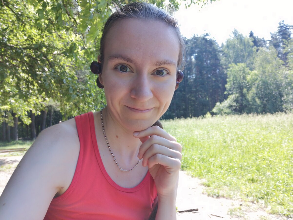 Черешневые серьги