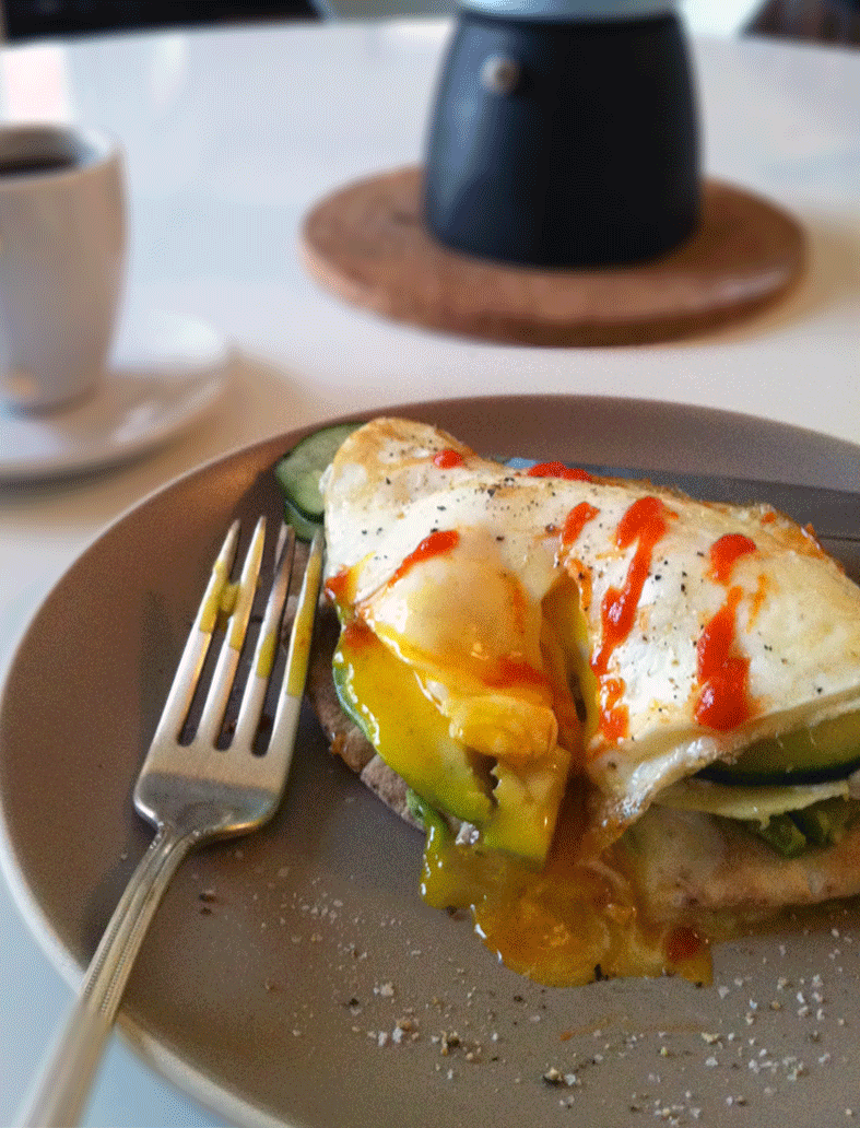 Тост с авокадо