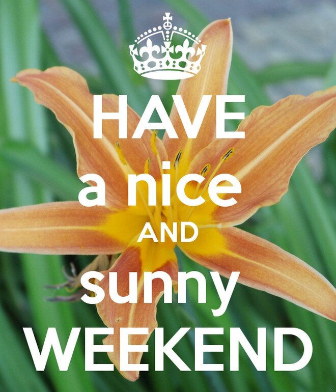 Sunny weekend