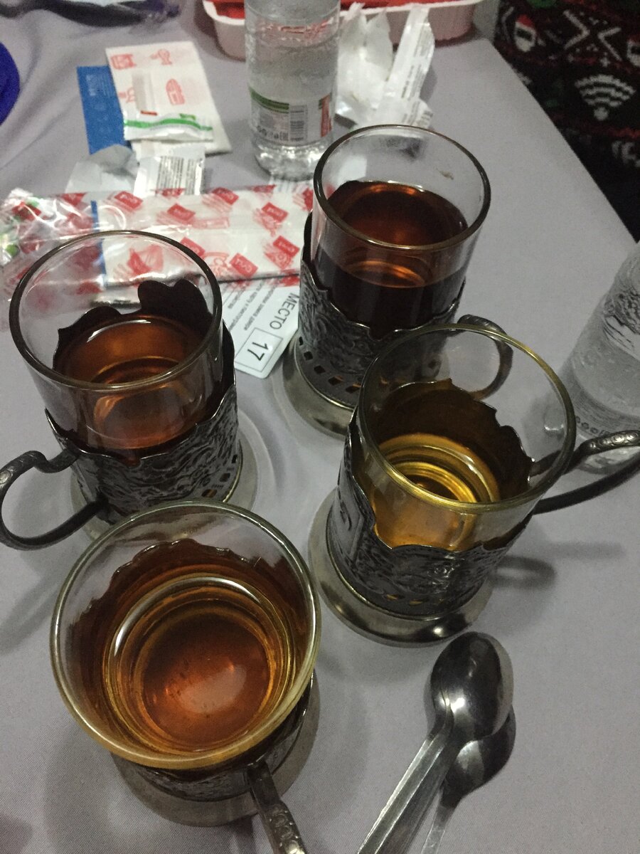 Фото автора. Теперь чай в поездах уже не тот