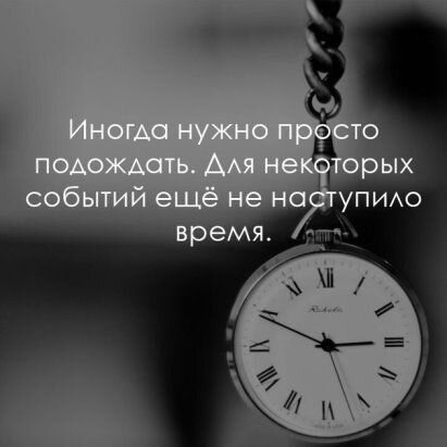 время друг, советчик и мудрый опыт
