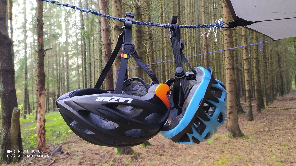 На стоянке используем как корзинки