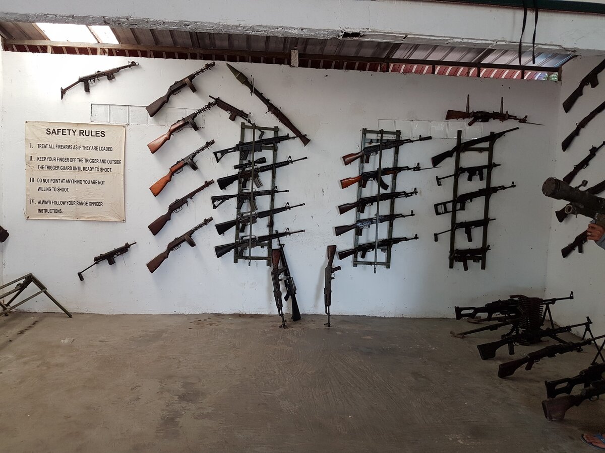 Образцы вооружений поменьше