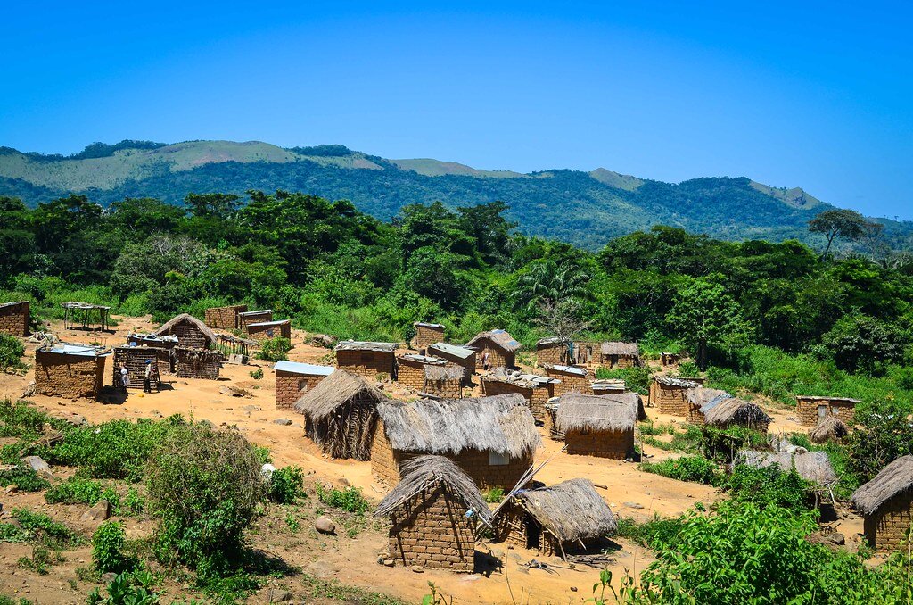 Африканские деревни фото