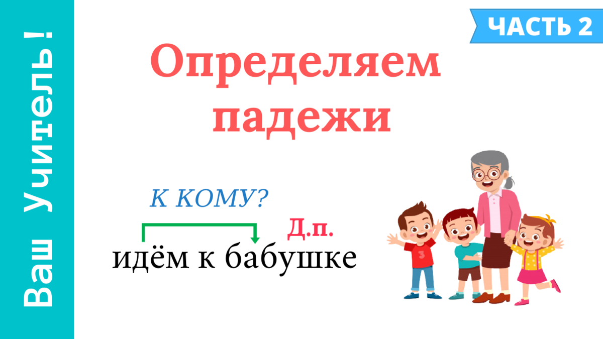 Определяем падежи легко | Ваш Учитель | Дзен