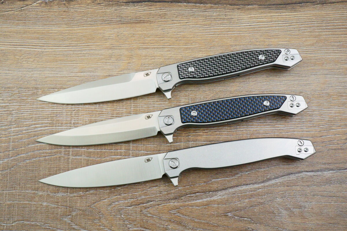 Варианты исполнения ножа "Сарган" от Рептилиан