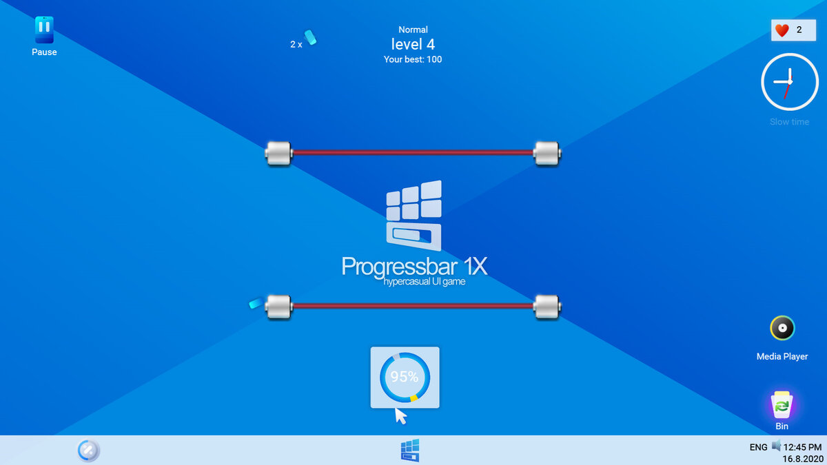 Progressbar 95. Игра в стиле Windows | Денис Комаров | Дзен