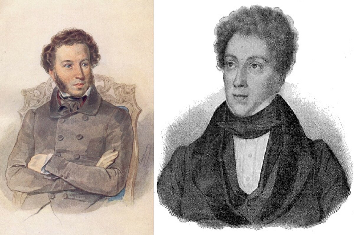 Александр Пушкин и Александр Дюма