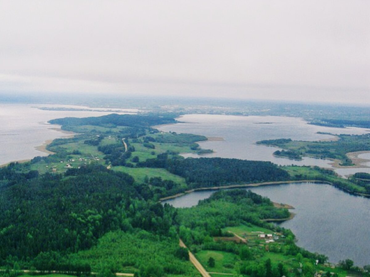 Себеж фото с высоты