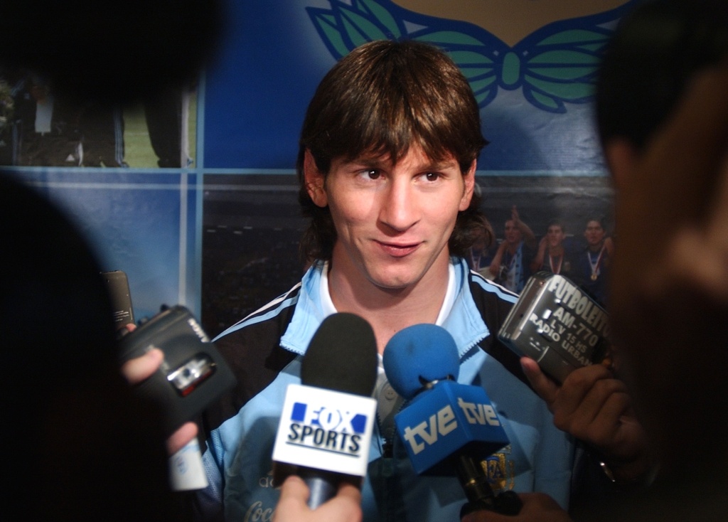 Пресс-конференция Лионеля Месси 