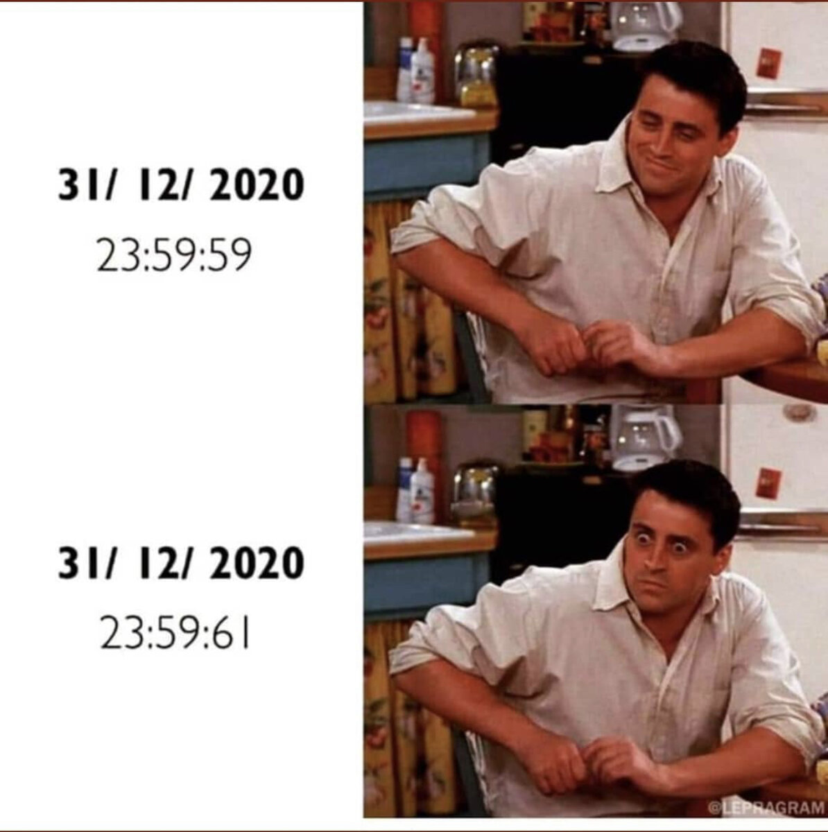 Думаю, может у меня просто еще 20-ый не успел закончится? Может быть, я живу по восточному календарю, а??? 