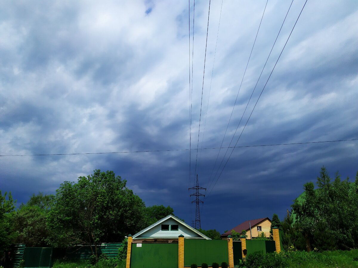 Фото автора. Современная деревня,  про жизнь которой расскажу. 