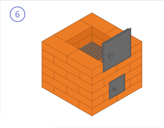 Как сложить мини печь из кирпича своими руками – пошаговое руководство