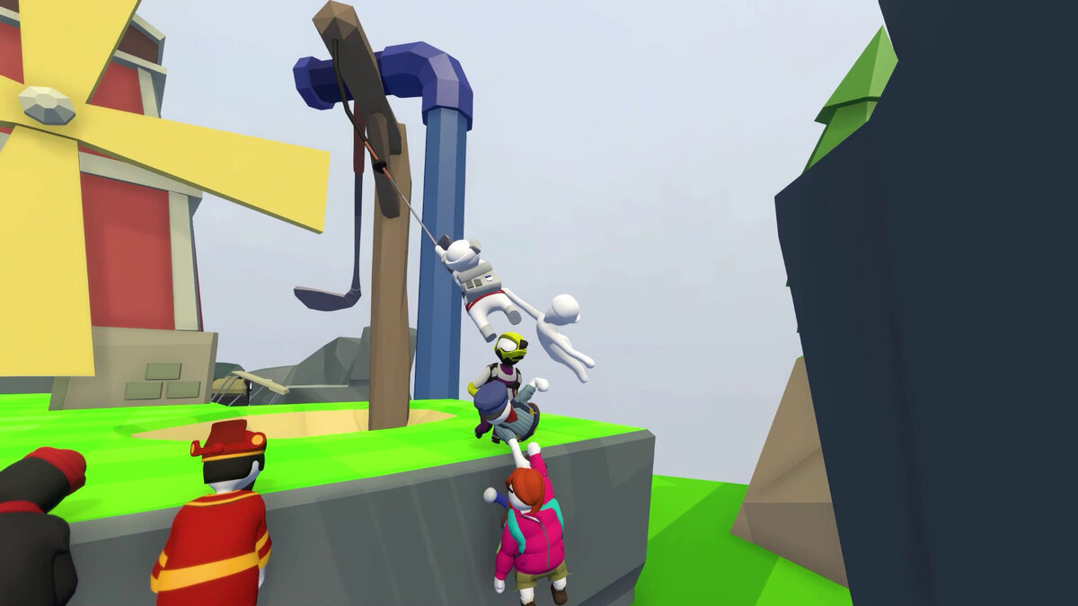 Игровой процесс Human: Fall Flat. Изображение из Steam