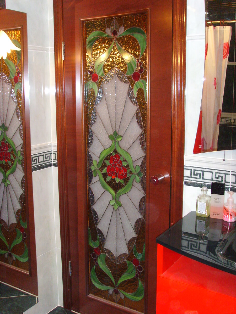 Витраж в технике Тиффани. Витражная мастерская Сергея Х.