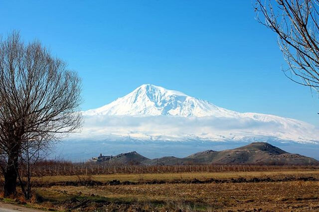 Вид на гору Арарат. Фото автора