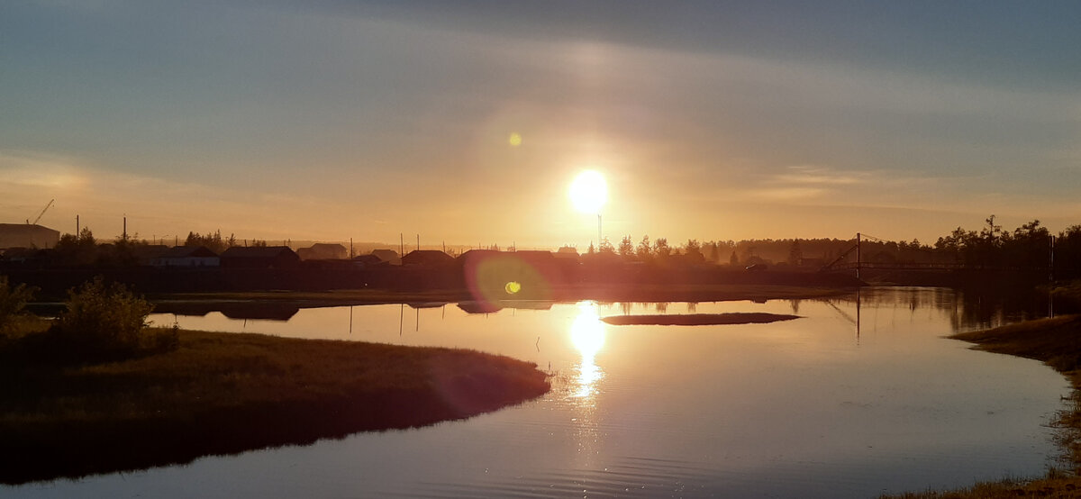 Солнце заходит. Красота! Еще один день прошел. Благодарю.