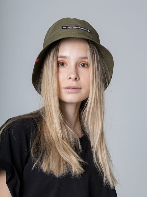 Панама цвета хаки «Город Горький»