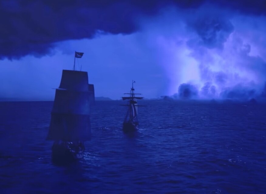 Суровые морские волки перенесутся из 1722 года в наши дни.