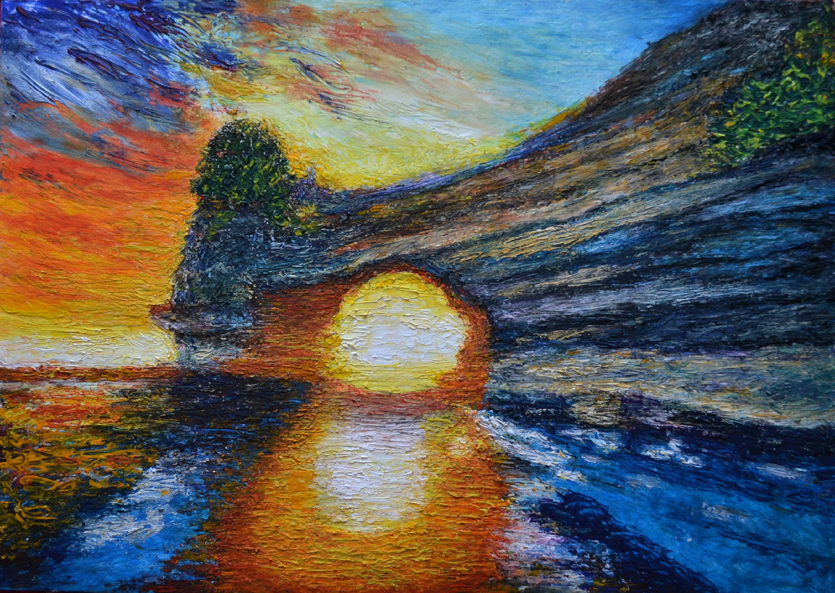 Работа автора. Мощный энергетический посыл