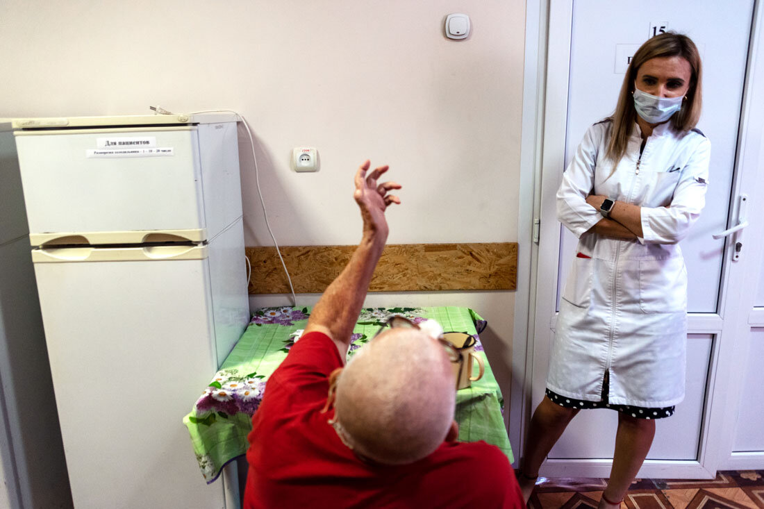 Только устроившись в лепрозорий, Юлия Левичева обрела душевный покой